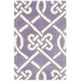 thumbnail image 2 of SAFAVIEH Chatham Duana Geometric Wool Area Rug, Purple/Ivory, 2' x 3', 2 of 7