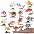 thumbnail image 4 of 6Pcs Figurine de Poisson Rouge Artificielle Jeu de Jeu de Poisson Rouge Réaliste avec des Jouets de Poisson en Plastique pour les Enfants, 4 of 7