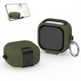 thumbnail image 1 of Case for Samsung Galaxy Buds 4 / Buds 4 Pro Earbuds，Shockproof TPU+PC Protective Cover with Phone Stand & Carabiner Anti-Fingerprint Wireless Charging, 1 of 10