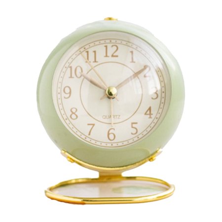 DESIGNICE 2026 New Tabletop Clock, Sophisticated Desk Clock with Gold Plated Metal Stand, Decorative Table Clock,For Office,Desk,Living Room