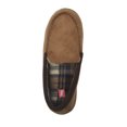 thumbnail image 2 of Hanes Boy's Slipper Moccasin House Shoe With Indoor Outdoor Memory Foam Sole Fresh IQ Odor Protection, 2 of 5