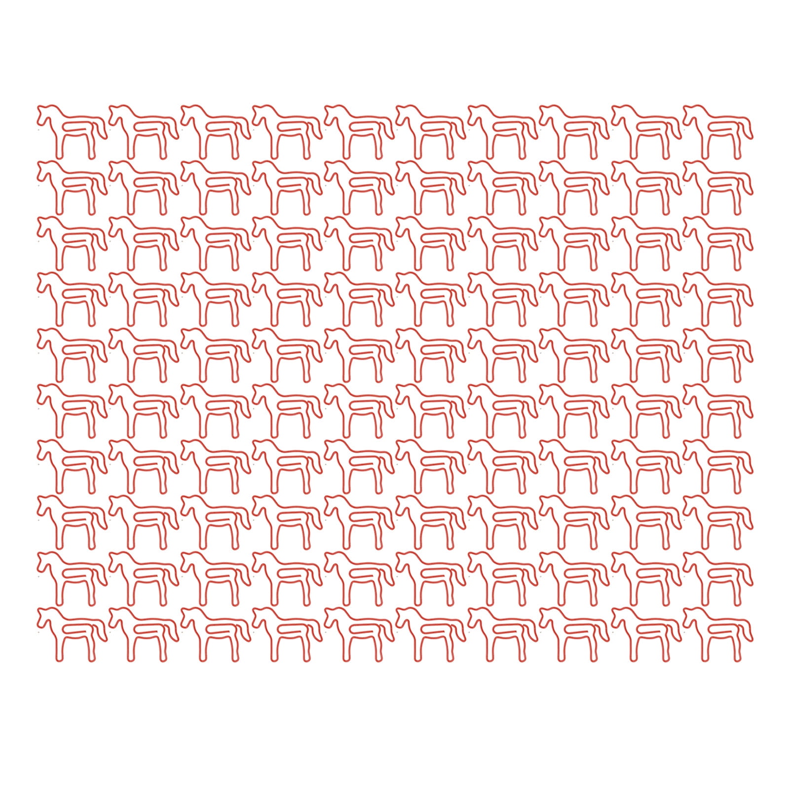 Paper Clips, Animal Paperclips 100PCS Non Slip For Office Horse