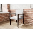 thumbnail image 5 of Pemberly Row Waiting Reception Guest Chair Wood Frame in Gray, 5 of 5