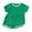 Green, variant on Fesfesfes Outfits For Teen Boys Summer Toddler Kids Baby Boys' Set Casual Solid Crepe Gauze T-shirt Short Sleeve Shorts Set 3-4 Years