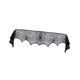 thumbnail image 3 of Decoración de chimenea de Halloween Bufanda de telaraña para repisa de chimenea Bufanda de chimenea para decoración de Halloween para tienda, noche de Telaraña negra, 3 of 8