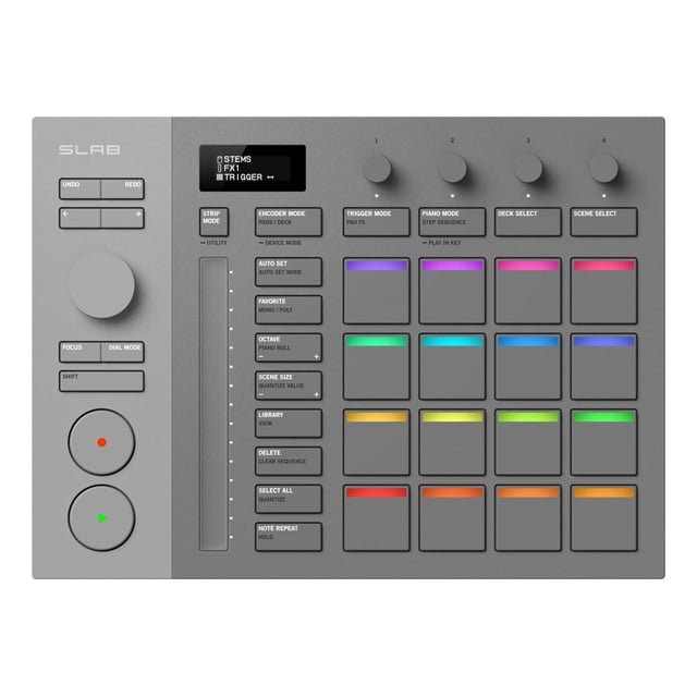 Controlador MIDI AlphaTheta SLAB con Serato Studio versión completa