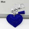 thumbnail image 6 of Ludlz Romantic Dazzling Rhinestone Love Heart Charm Pendant Fringe Keychain Keyring, 6 of 7