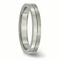 thumbnail image 4 of Titanium 4mm Brushed & Polished Band Size 10, 4 of 6