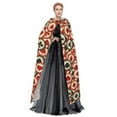 thumbnail image 3 of Kdxio Poker Chips Print Hooded Cloak Unisex Cloak with Hood Halloween Christmas Cape Cosplay Costume, 3 of 6
