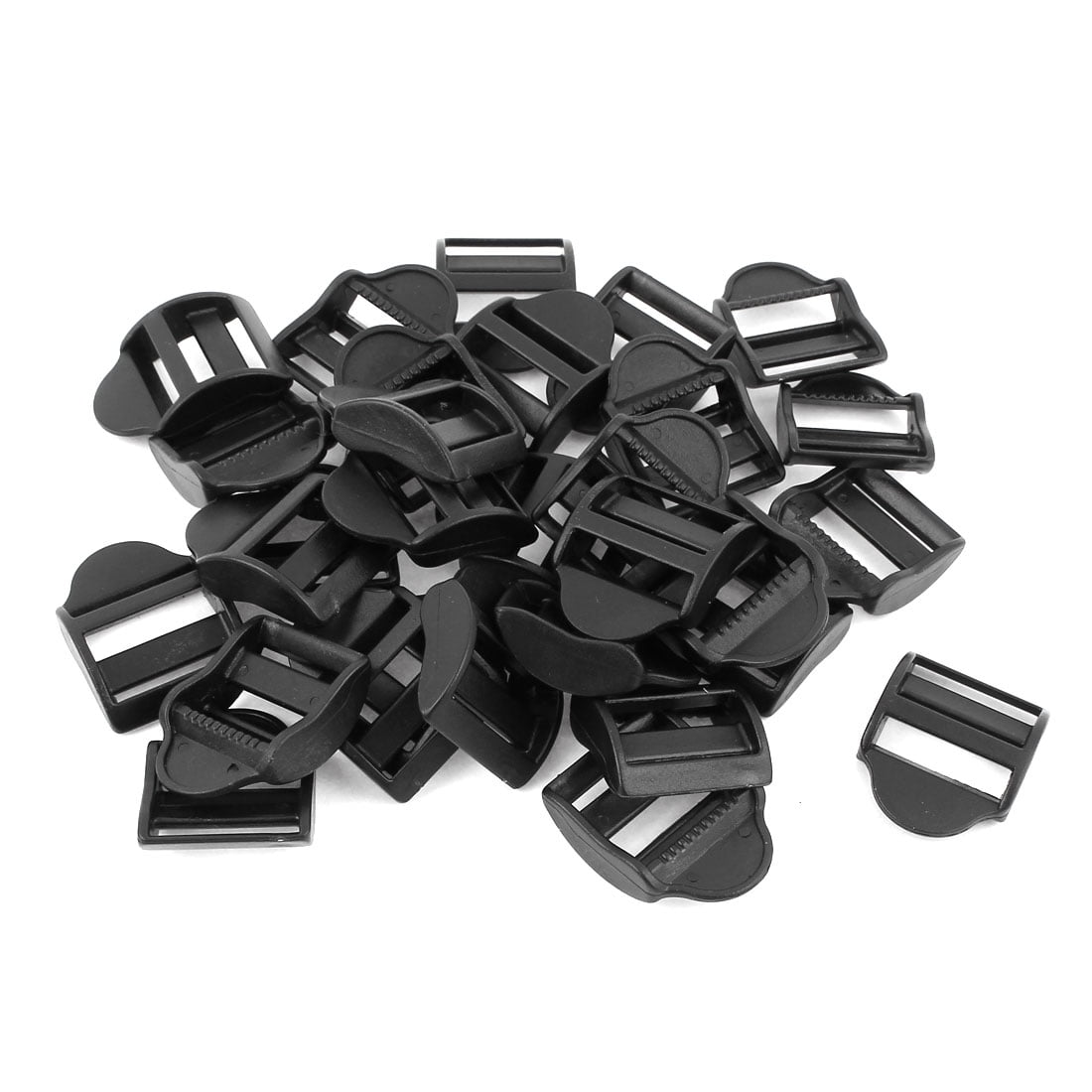 Plastic 25mm Ladder Slider Buckles Lock 30 Pcs Black for bing Strap Walmart Canada