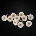 thumbnail image 1 of CHICIRIS 10PCS 25MM Wool Felt Polishing, Buffing Drill Grinder Wheel Brushes With Handle, For  Tool, 1 of 8