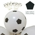 thumbnail image 3 of Suministros de decoración para fiestas de cumpleaños de fútbol, para niños y niñas, decoración de fiesta de cumpleaños con temática de fútbol, decoraciones de fútbol para la copa mundial de fútbol, suministros de recuerdo para fiestas Zhivalor CPB-CJZ851-3, 3 of 5