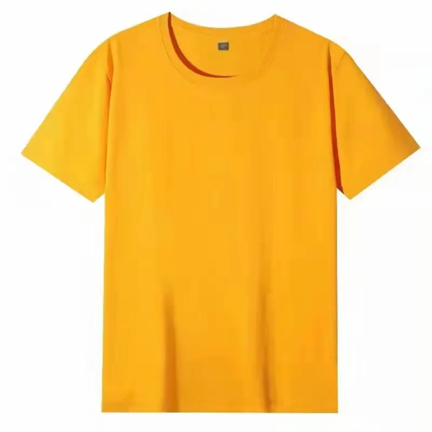 Camiseta de manga corta de algodón de seda de hielo para hombre, camiseta de capa base de seda brillante de media manga de color sólido de moda de verano simple, camiseta de ajuste superior