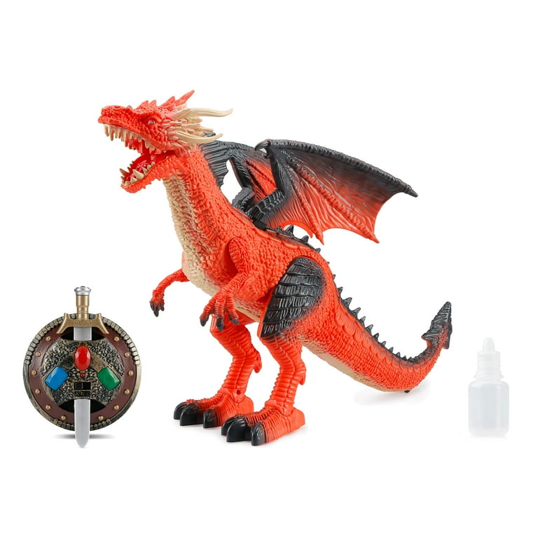 New Bright Infrared (I/R) Remote Control Red Dragon with Lights
