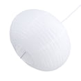 thumbnail image 3 of White Round Paper Lantern Light Decorative Soft Light Easy to Assemble Hanging Paper Lantern with Lantern for Bedroom Living Room EU Plug 220V, 3 of 5