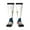 2 Black-1, variant on Xecao School Cute Gnomes Print Compression Socks for Both Men And Women for Running, Travel, Flight, Nurse
