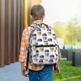 thumbnail image 6 of Yiaed Coffee To Go Pattern Print School Backpack College Backpack Daypacks for Students High School Spacious and Durable Daypack for Work and Travel-One Size, 6 of 6
