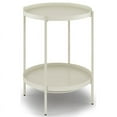 thumbnail image 1 of Simpli Home Monet Industrial 17 " Metal Metal End Table in Cream, 1 of 8
