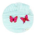 thumbnail image 7 of Dome Mosquito Net, Princess Bed Curtain Bed Canopies, Round Double Lace Curtain, with 2 Butterflies for decor, Anti Fly Insect, for Twin Full Queen King Size Bed, 7 of 7
