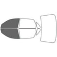 thumbnail image 2 of Rvinyl Window Tint Kit Compatible with Toyota Avalon 1995-1999 - Front Precut Kit - 35%, 2 of 8