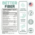 thumbnail image 6 of Organics Ocean Better Fiber Supplement with Psyllium Husk & Slippery Elm – 90 Capsules – Gut & Digestive Support, 6 of 9