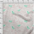 thumbnail image 3 of oneOone Cotton Poplin Twill Light Pink Fabric Asian Block Quilting Supplies Print Sewing Fabric By The Yard 56 Inch Wide, 3 of 4