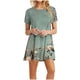 thumbnail image 1 of Vestidos de Verano de Mujer Cuello Redondo Manga Corta Impreso, Ligero Y Cómodo Vestidos Casuales para Mujeres, 1 of 8