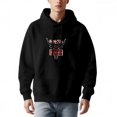 thumbnail image 2 of Men's Long Sleeve Hoodie Pullover Sweatshirt with Pockets - ' The WKT Rodeo ' Graphic Design Relaxed Fit, 2 of 7