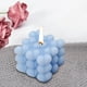 thumbnail image 5 of Vela De Aromaterapia Con Forma De Cubo De Burbujas, 6,5 X 6,5 X 7 Cm, Regalo Para Mujer, Azul, 5 of 7