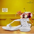 thumbnail image 3 of London Fog - Macey Wedge Sandal - Silver, 3 of 10