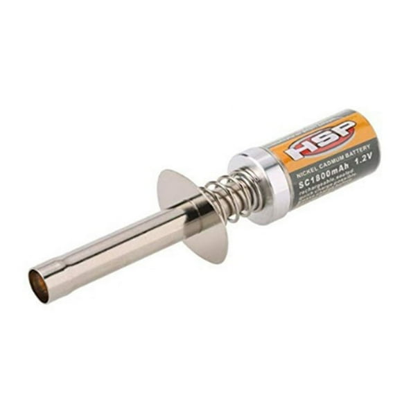 For 80101 1800MAh 1.2V Glow Plug Igniter for RC Car 1/8 1/10 80101 Rechargeable Glow Igniter-Not Charger