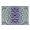 thumbnail image 1 of Grey and Purple Cutting Board, Ombre Mandala Abstract Art Cosmos Theme Sign Design Print, Decorative Tempered Glass Cutting and Serving Board, Small Size, Violet, by Ambesonne, 1 of 1
