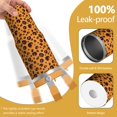 thumbnail image 2 of Leopard Print 30oz Handheld Travel Tumbler with Handle – Double Wall Stainless Steel Insulated Cup, Flip Straw Lid, Leak-Proof & BPA-Free for Hot and Cold Drinks – Durable Coffee & Juice Mug White, 2 of 6