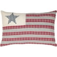 thumbnail image 5 of VHC Brands Hatteras Bedding Accessory, Pillow 14x22, Blue, 5 of 7