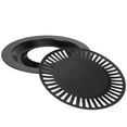 thumbnail image 1 of Nonstick Baking Tray,Household Barbecue Pan Smokeless Barbecue Plate BBQ Tray Professional Grade, 1 of 8