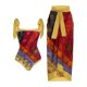 thumbnail image 1 of Traje de baño de una pieza, falda de dos piezas para mujer, bikini sexy con estampado multicolor, traje de baño con cordones en Europa y Estados Unidos, 1 of 4