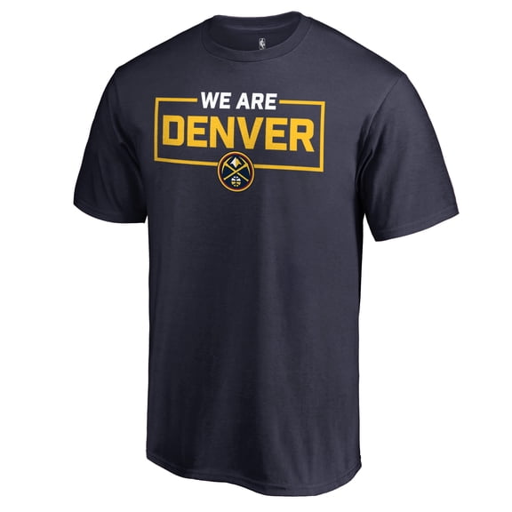 Men's Navy Denver Nuggets We Are Iconic Collection T-Shirt