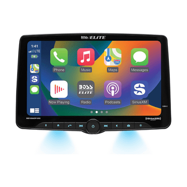 New BOSS Elite BE12ACP.WX 12" Single-DIN Digital Multimedia Receiver & Apple CarPlay