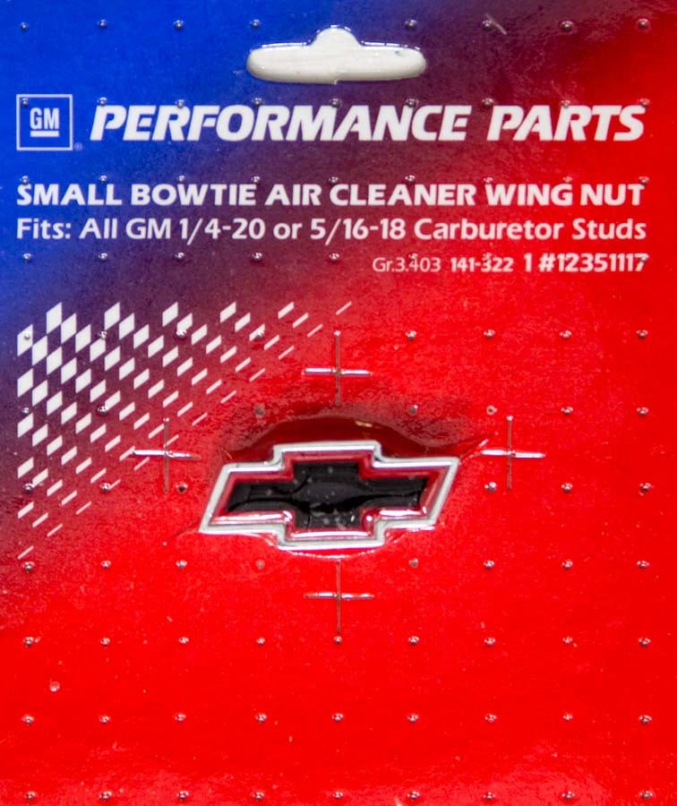 Air Cleaner Center Nut Small Bowtie