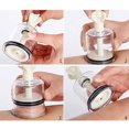 thumbnail image 5 of 2 PC Ventosas de Ventosas: Manual Dispositivo de Ventosas de Vacío Portátil Espesador Masajeador de Cuerpo Completo Masaje Relájese Ventosas, 5 of 5