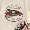 thumbnail image 5 of Baby Boy Cute Outfit Set Duck Print Short Sleeve T-Shirt and Drawstring Camouflage Shorts Set Toddler Boys Summer Clothes, 5 of 5