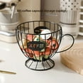 thumbnail image 2 of Elegant European-Style Iron Art Desktop Organizer: Multi-Purpose Storage Rack for Coffee Capsules, Snacks & Candies – Space-Saving Display Shelf with Letter Design, Ideal for Home, Café or Office, 2 of 6