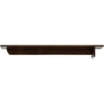thumbnail image 4 of Ekena Millwork 3"W x 18"D x 2"H Heaton Hidden Support Steel Bracket w/ 14" Support Depth, Antiqued Copper, 4 of 11