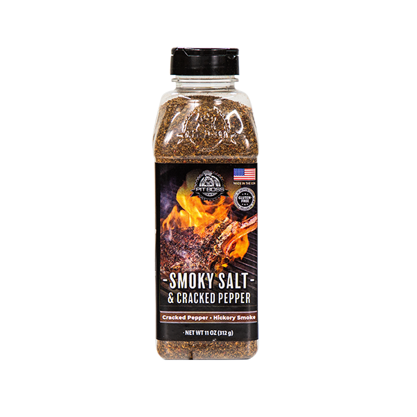 Pit Boss Smoky Salt & Cracked Pepper Spice/Seasoning - 11 Ounces