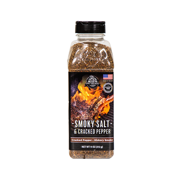 Pit Boss Smoky Salt & Cracked Pepper Spice/Seasoning - 11 Ounces ...