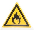 thumbnail image 1 of 1 Sheet Useful Flammable Sign Flammable Label Flammable Sign Warning Sign, 1 of 9