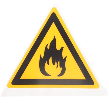 1 Sheet Useful Flammable Sign Flammable Label Flammable Sign Warning Sign