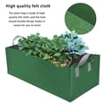 thumbnail image 2 of Square Garden Growing Bags Vegetables Planter Bag Container with Handle, 2 of 7
