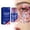 A, variant on Red White and Blue Face Hair Glitter Stick, 4th of July Glitter Stick Accessories, Patriotic USA Flag Star Face Glitters for Independence Day