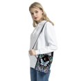 thumbnail image 2 of Binienty Lightweight Sling Bag for Women Floral Butterfly Moon Crossbody Purse Anti Theft RFID Casual Trendy Bag Gifts for Fiancée, 2 of 7